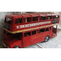 20 Oz. Antique Model Double Deck Bus (11.5"x3.5"x5.75")